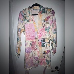 Zara pattern dress
